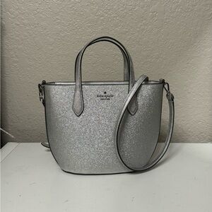 Kate Spade glitter glimmer satchel